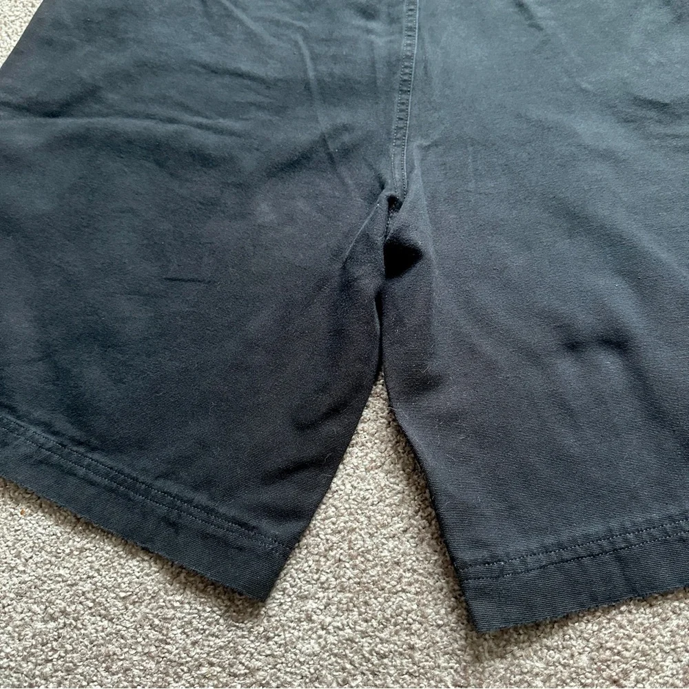 Quiksilver Edition Black Twill Cotton Shorts Men's Size 40 Summer Surfer Skater